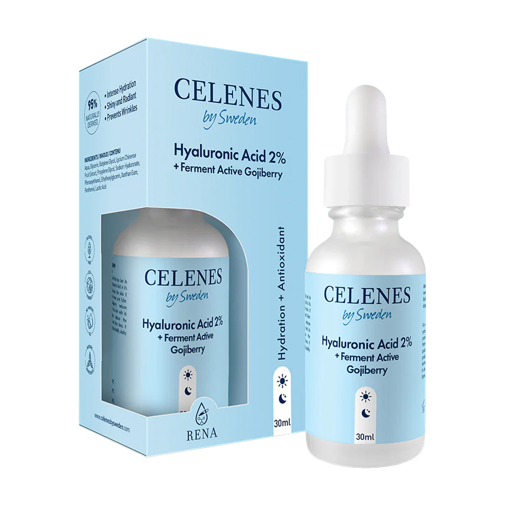 Rena Hyaluronsyra 2 % + Aktiv Fermenterade Gojibär