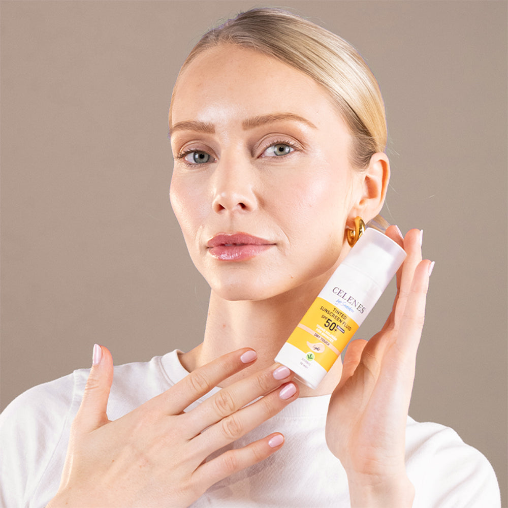 Herbal Dry Touch Tonad  Solskydd Spf 50+