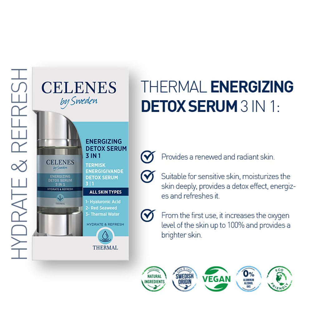 Thermal Energigivande Detox Serum 3i1