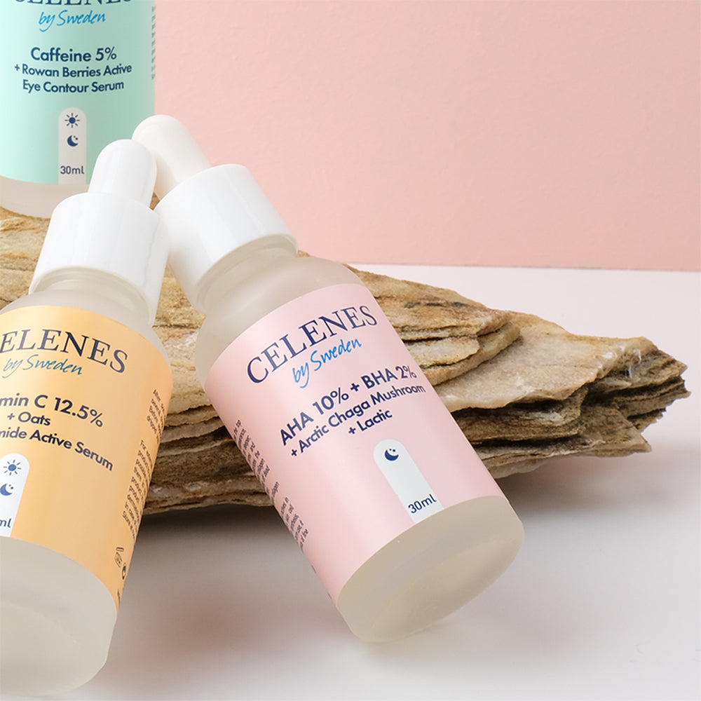 Rena Aha 10 % + Bha 2 % + Mjölksyra + Arktisk Chaga-Svamp