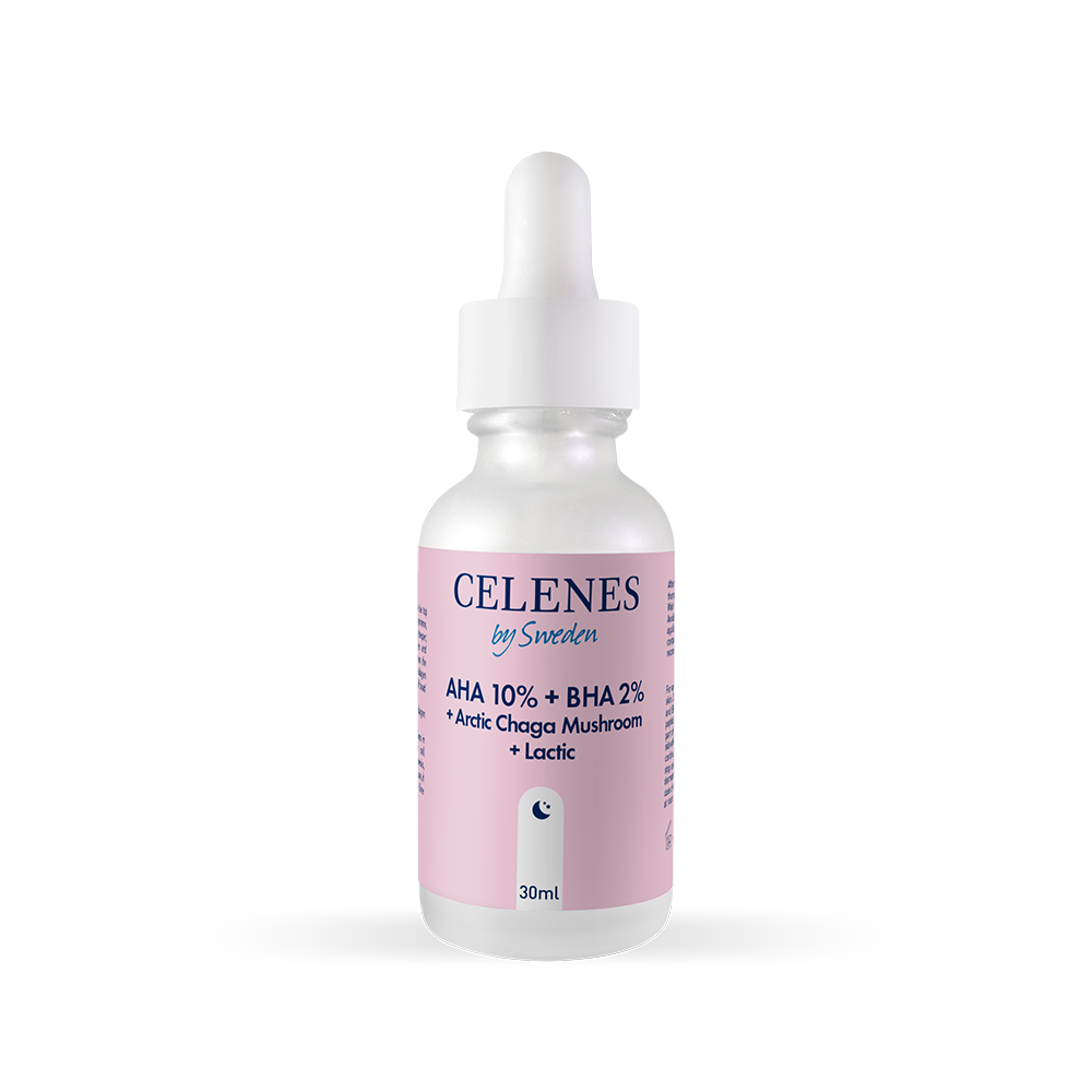 Rena Aha 10 % + Bha 2 % + Mjölksyra + Arktisk Chaga-Svamp