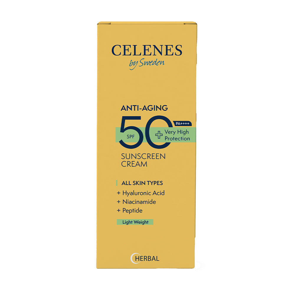 Herbal Solskyddskräm För Anti-age  Spf 50+